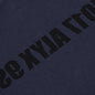 Mirrored Logo L/S Tee - Navy
