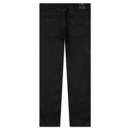 True Black 6 Pocket Jean - Black