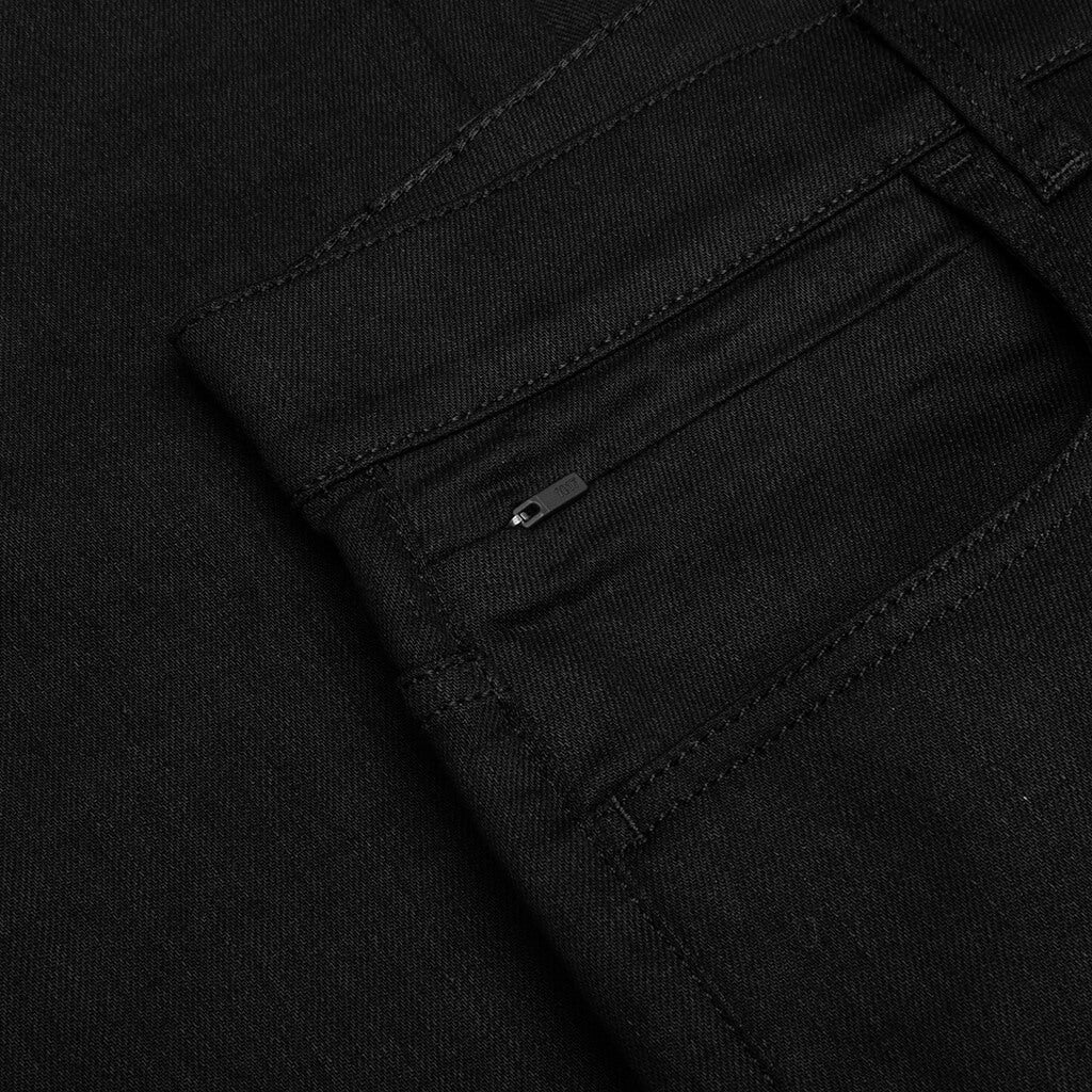 True Black 6 Pocket Jean - Black