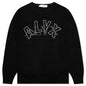Arch Logo Crewneck Sweater - Black