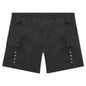 Cargo Pocket Swim Trunks - Black