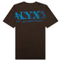 Back Print Graphic S/S T-Shirt - Dark Brown