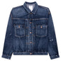 101XX S/S Damaged Jacket - Indigo
