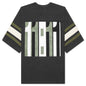 11:11 Football Top - Vintage Black