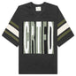 11:11 Football Top - Vintage Black