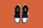 Air Jordan 1 Retro High OG - White/Electro Orange