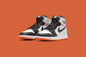 Air Jordan 1 Retro High OG (GS) - White/Electro Orange