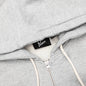 1976 Logo Zip Hooded Sweatshirt - Heather Grey