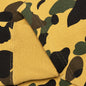 1st Camo 2nd Shark Full Zip Hoodie - Yellow