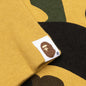 1st Camo 2nd Shark Full Zip Hoodie - Yellow