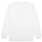 1st Camo College Long Sleeve Tee - White/Green