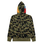 1st Camo Shark Full Zip Hoodie - Green