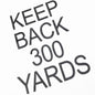 300 Yards T-Shirt - White