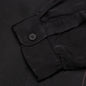 Viscose Button Up W/Bleach - Black