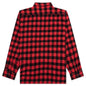6 Pocket Flannel Shirt - Red/Black