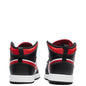 Air Jordan 1 Mid (PS) - Black/Fire Red/White