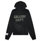 90's GD Logo Hoodie - Vintage Black
