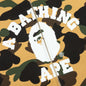 1st Camo Crazy College Full Zip Hoodie - Yellow
