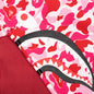 Abc Camo Side Shark Sweat Shorts - Pink