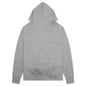 College Relaxed Fit Full Zip Hoodie - Gray