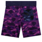 Crazy Camo Shark Sweat Shorts - Red