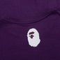 A Bathing Ape Logo Tee - Purple