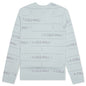 Chain Jacquard Knit - Ice Grey