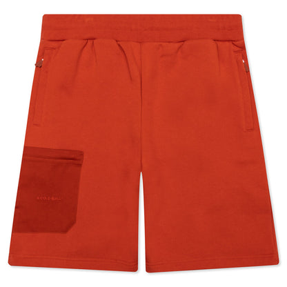 Logo Embroidery Short - Rust Oxide