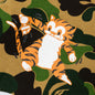 Abc Camo Tiger Full Zip Hoodie - Green