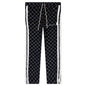Abc. Diamond Chain Stitch Quilted Wool Zipper Breakaway Pants - Navy
