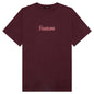 Academy Tee - Oxblood Red