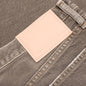 Straight Fit Jeans - Beige