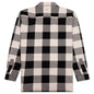 Check Padded Overshirt - Black/White