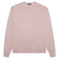 Crew Neck Sweatshirt - Violet/Pink/Melange