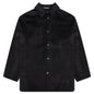 Double Face Shirt Jacket - Black