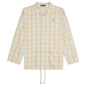 Flannel Shirt - Orange/Beige