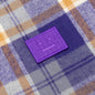 Flannel Shirt - Purple/Mustard Yellow