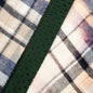 Flannel Short - Oat Beige/Blue