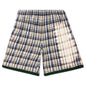Flannel Short - Oat Beige/Blue