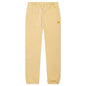 Fleece Sweatpants - Pale Yellow/Melange