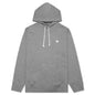 Fonbar Face Hooded Sweatshirt - Light Grey Melange