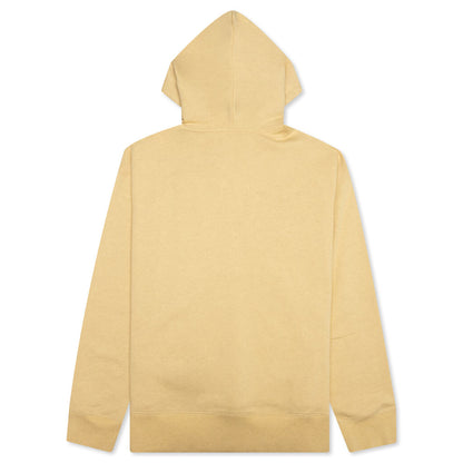 Hooded Sweatshirt - Pale Yellow/Melange
