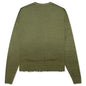 Knitted Sweater - Olive Green