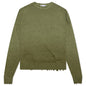 Knitted Sweater - Olive Green