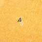 Crew Neck Knitted Sweater - Yellow