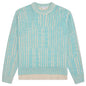 Knitted Crewneck - Turquoise Blue