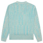 Knitted Crewneck - Turquoise Blue