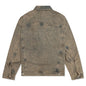 Denim Jacket - Light Blue/Brown