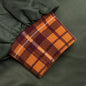 Satin Bomber Jacket - Olive Green
