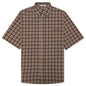 Oversized Shirt - Brown/Grey
